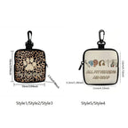 Mini Dog Treat Pouch (Lightweight, Hook Clip, Zipper Closure)