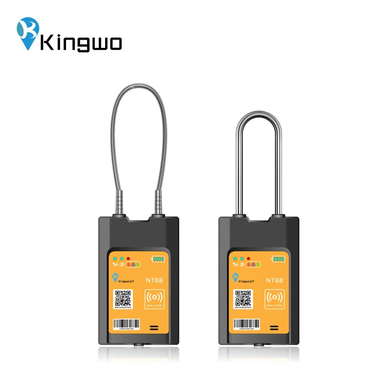 Smart GPS Tracking Padlock with Geofencing for Truck Cargo & Containers