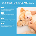 YEGBONG Gentle Pet Ear Cleaner — Wax & Odor Removal Solution, 120ml
