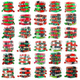 Wholesale Christmas Dog Collar 24-Pack (Festive Neck Strap)