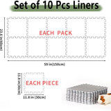 Fleece Cage Liner Squares — Spliceable Mats for Guinea Pigs & Rabbits