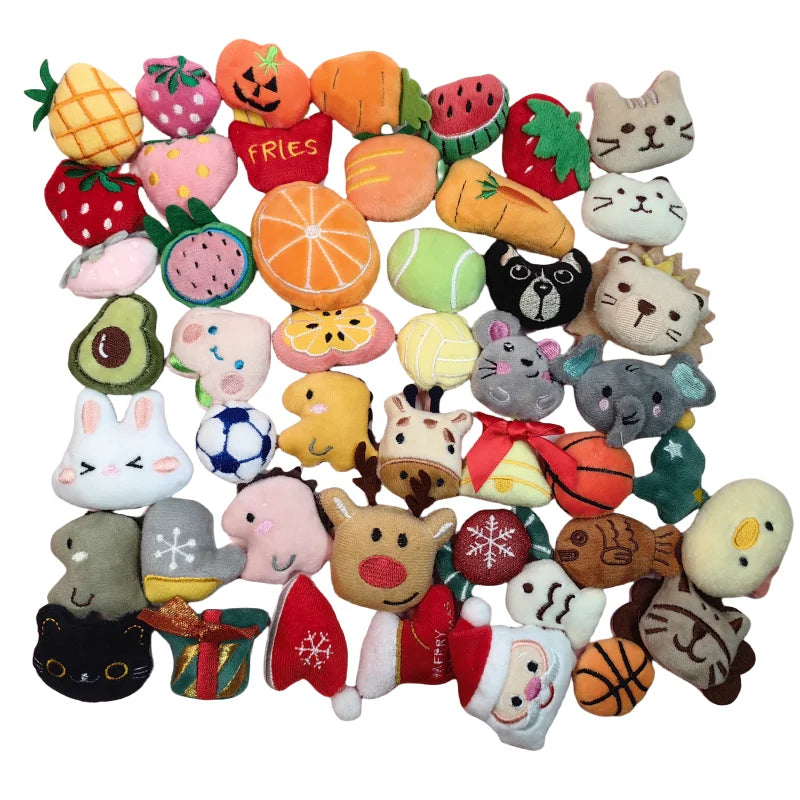 Catnip Plush Cat Toy Bulk Set