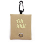 Canvas Dog Poop Bag Dispenser (Waste Bag Holder Set)