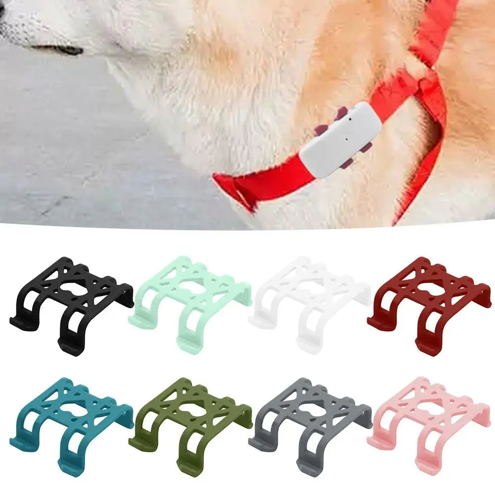Silicone Anti-Slip Fixing Clip for TK911SA Pet GPS Tracker - Easy-On Collar Positioner