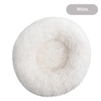 Round Plush Dog Bed