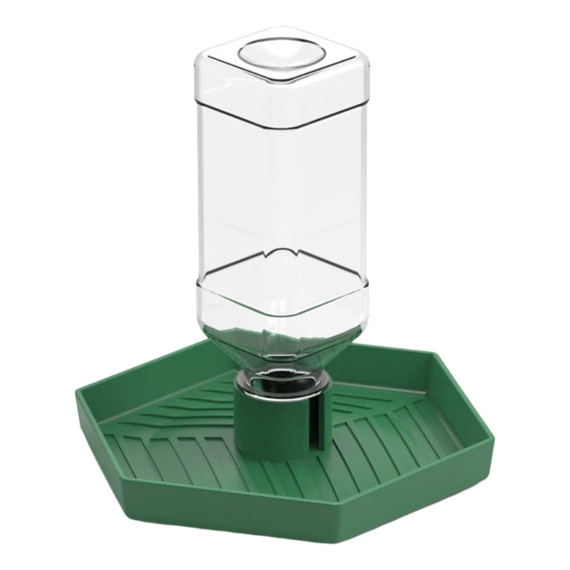 Antislip Automatic Reptile Water Bowl — Easy-Fill Dispenser for Lizards & Turtles