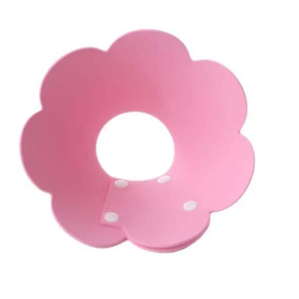 Soft Flower-Shaped Recovery Collar — Comfortable Anti-Lick Cone Alternative