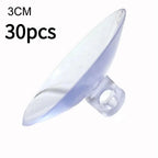 Aquarium Suction Cup Air Tube Holders 10–100 Pack Clear