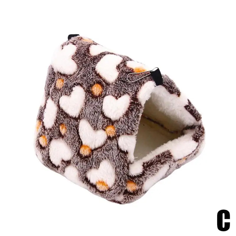 Plush Bread-Shaped Pet Nest — Cozy Winter Hideaway