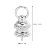 Christmas Ornament Cap Hangers 100-Pack (Ball Ornament Tops)