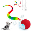 2-in-1 Automatic Interactive Cat Ball Toy