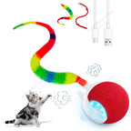 2-in-1 Automatic Interactive Cat Ball Toy