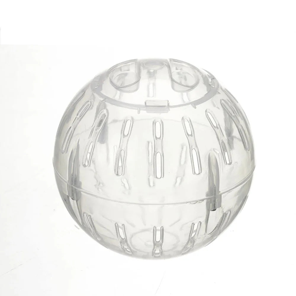 10cm Hamster Exercise Ball — Transparent Jogging Ball for Small Rodents