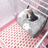 Soft Cotton Hanging Hammock — Cozy Cage Bed for Small Pets