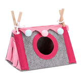 Felt Tent Hideout — Cozy Nest Bed for Hamsters & Small Pets