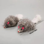 Plush Long-Tail Mouse Cat Toy