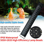 Full Spectrum Aquarium LED Light (20–70cm, 24/7 Lighting, Fish & Plants)