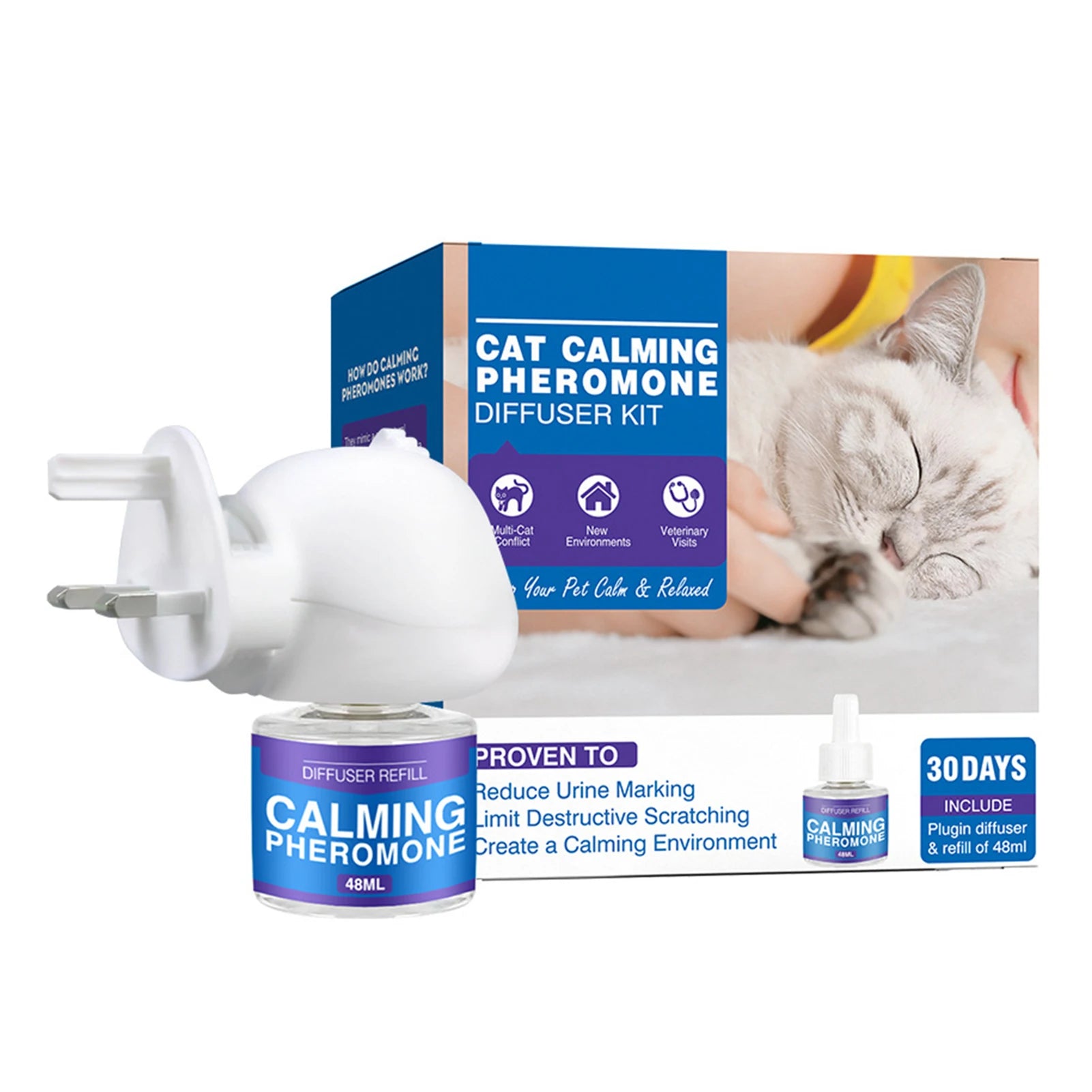 Cat Calming Pheromone Diffuser Refill