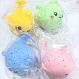 Squishy Whale Bath Toys — Water-Absorbing Sponge Toys for Kids