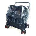 Ultra-Light Two-Seater Pet Buggy with Detachable Washable Interior