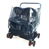 Multifunctional pet car Ultra-light two-seater pet buggy Detachable and washable trolley Universal pet car for cats and dogs