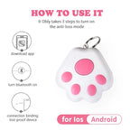 Mini Bluetooth GPS Smart Tracker with Anti-Loss Reminder - Pets, Kids & Keys