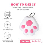 Mini Bluetooth GPS Smart Tracker with Anti-Loss Reminder - Pets, Kids & Keys