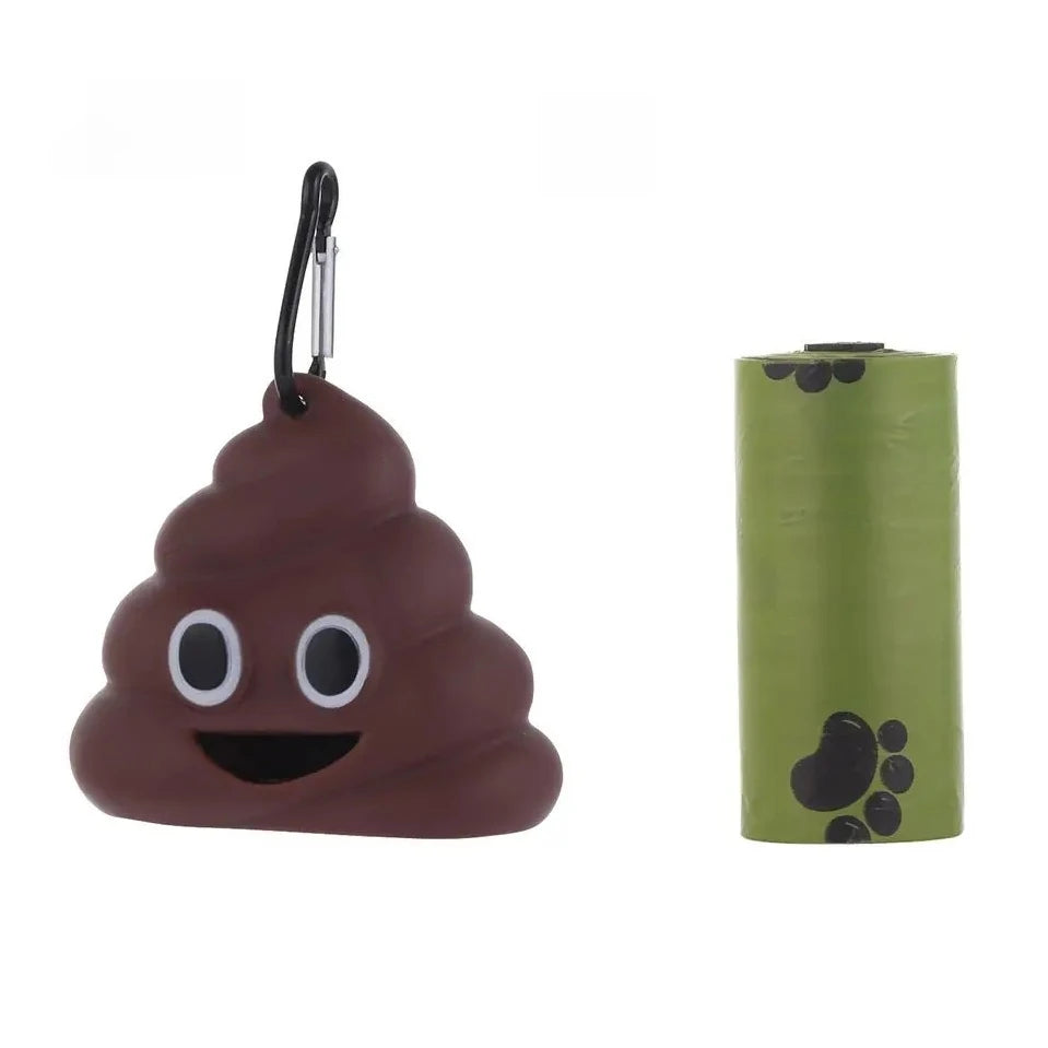 Eco-Friendly Poop Bag Dispenser (Hanging Buckle, Biodegradable)