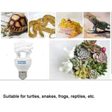 E27 UVB Calcium Lamp — 13W/26W Bulb for Tortoises & Lizards