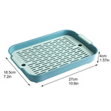 Rabbit Litter Tray with Removable Grate — Corner Toilet Box