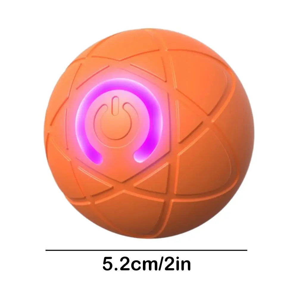 Smart USB Electric Bouncing Ball — Auto-Moving Toy for Cats & Dogs
