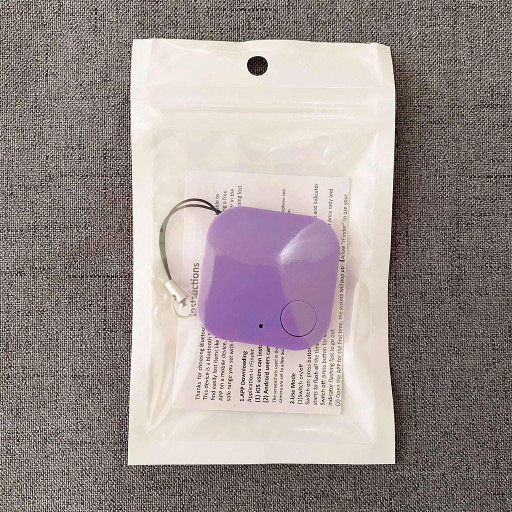 Mini Bluetooth Pet Tracker with Built-In Speaker - AirTag-Style Finder