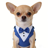 Dog Tuxedo Suit with Bow Tie (Wedding & Party Costume)