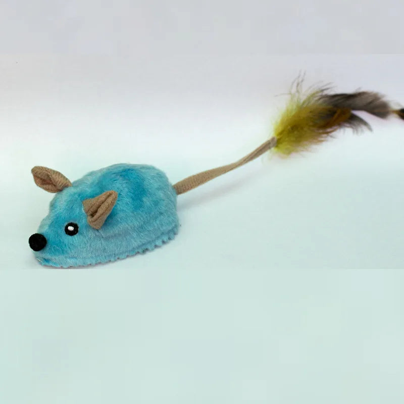 Electric Touch-Sensing Mouse Cat Toy