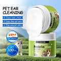 Pet Ear Cleaning Wipes with Chamomile & Aloe — Earwax & Tear Stain Remover, 100-Count