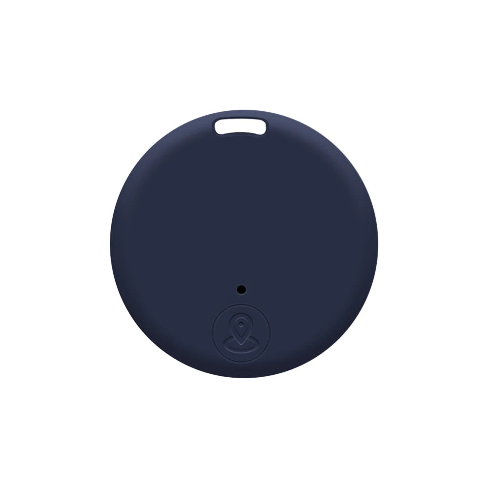 Round Mini Bluetooth Anti-Loss Tracker for Dogs, Cats, Kids & Keys - Smart Finder