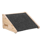 Wooden Pet Ramp for Senior Dogs & Cats, 11.79x9.82x5.89in