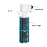 3-in-1 Silent Submersible Aquarium Pump (220V, Wave Maker)