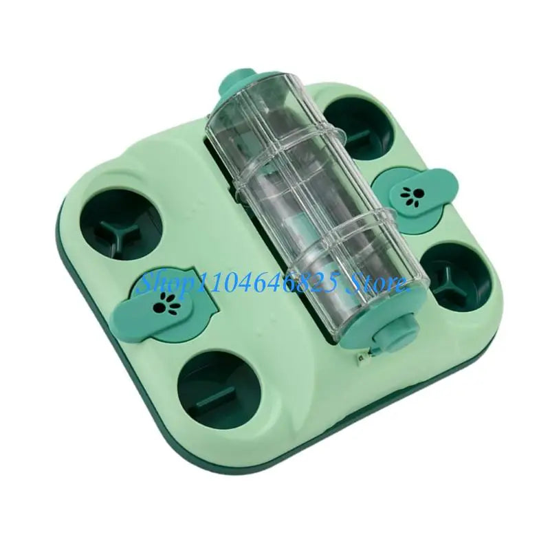 Pet Feeder Puzzle Roller Toy (Adjustable Difficulty, Mental Enrichment)
