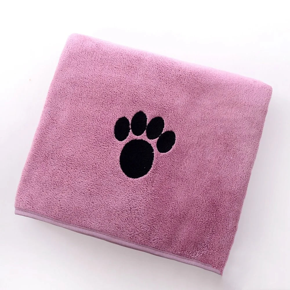150D Microfiber Pet Grooming Towel — Fast-Drying, Absorbs 6x Its Weight