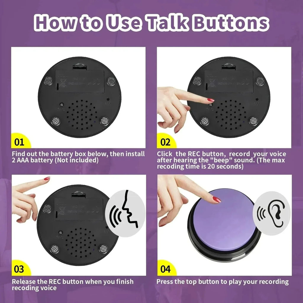 Dog Communication Button Set