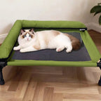 Raised Cooling Pet Cot for Small Dogs, Washable