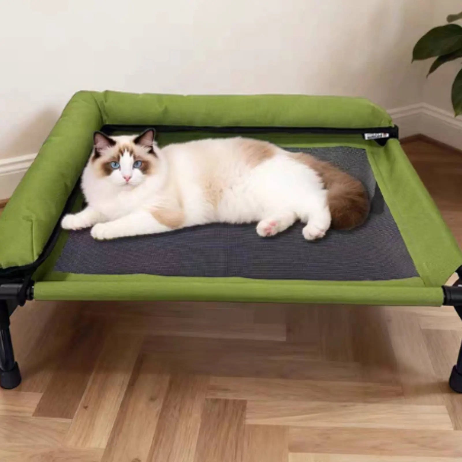 Raised Cooling Pet Cot for Small Dogs, Washable