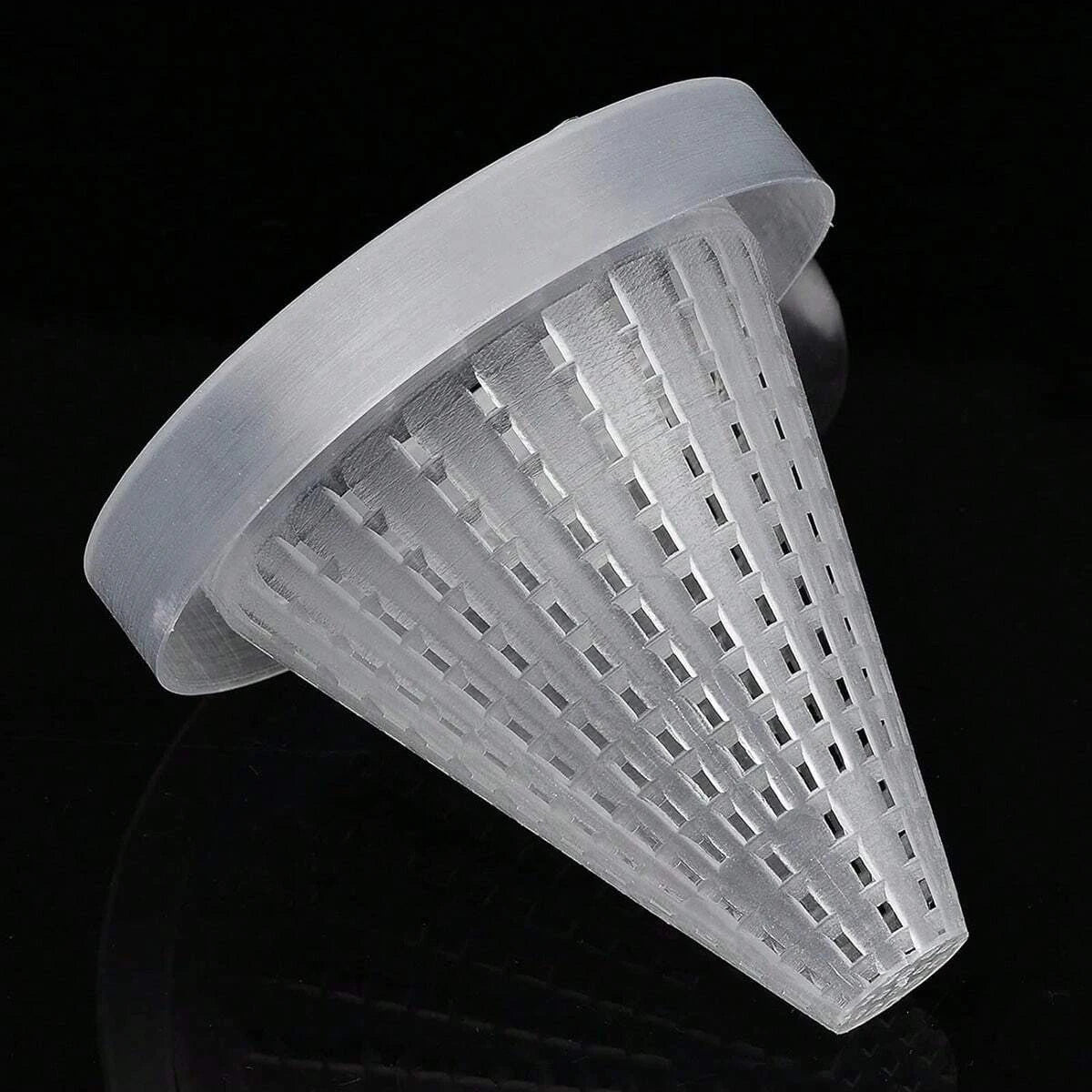 Aquarium Conical Feeder Cup for Live Worms & Nematodes 2-Pack