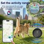Smart Waterproof GPS Dog & Cat Tracker with Adjustable Collar - Real-Time Anti-Loss