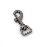Swivel Locking Carabiner Clip — Auto-Lock Hook for Pet Leashes & Keychains