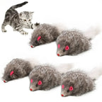 Plush Long-Tail Mouse Cat Toy