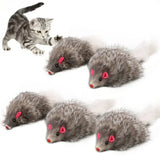 Plush Long-Tail Mouse Cat Toy