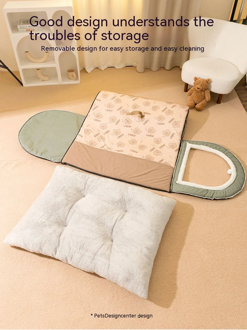 Cozy Pet Nest Bed for Dogs & Cats