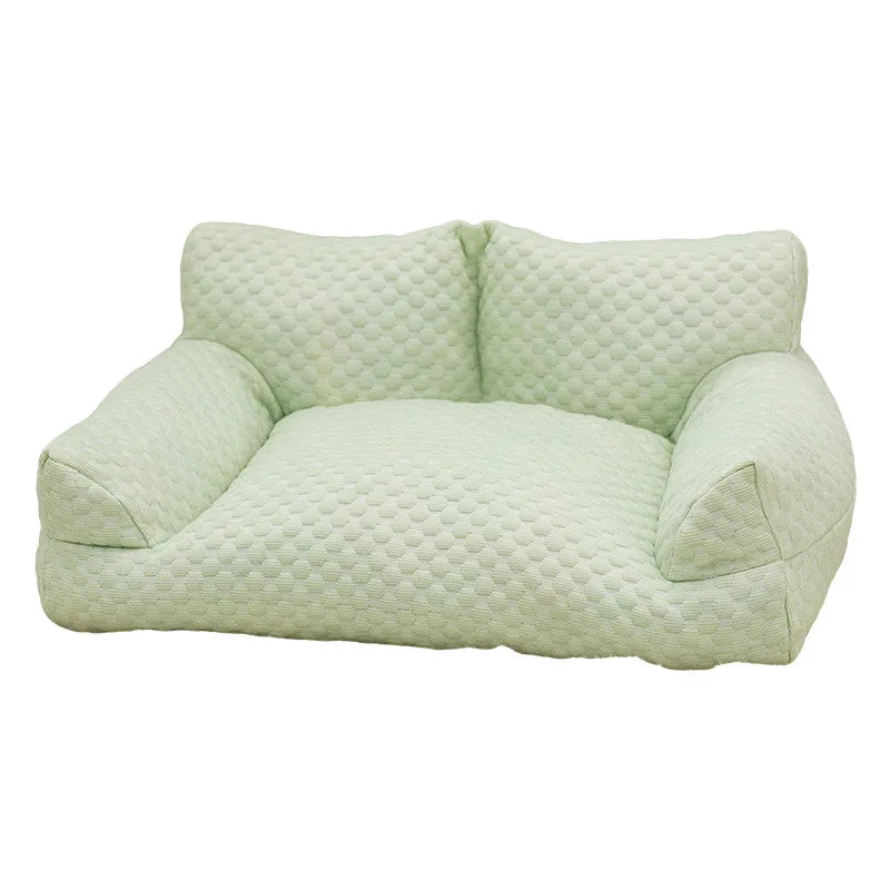 Ice Silk Cooling Sofa Bed for Dogs & Cats, Washable